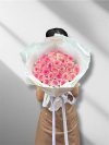 30 Pink Roses Bouquet - S